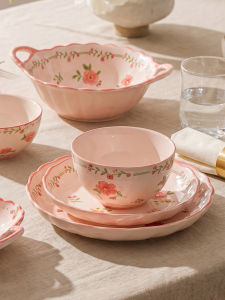 mornenjoy | Beautifully Designed Cream Style Ceramic Dinnerware