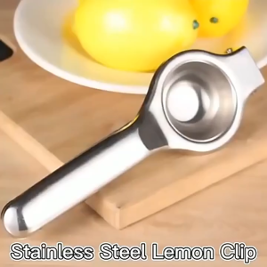 Manual Juicer Premium Stainless Steel Food Grade Anti-Corrosive Citrus Press Lemon Squeezer Lime Juicer Jumbo Size Fast Handle Press Tool Orange Reamer Kitchen Accessories Efficient Durable Kitchen Gadgets
