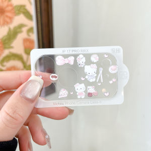 Sanrio | Cute Sanrio My Melody HelloKitty Lens Protector for iPhone 17 Pro Max 17 Pro Clear Anti-Scratch Camera Tempered Glass Cover Film