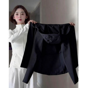 SUHUIQIAN | Slim Fit Short Women Spring Soft Shell Jacket