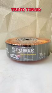 Trafo Toroid 15A CT 55V Full Tembaga MURNI Hellenic Jerman Tipe LEBAR