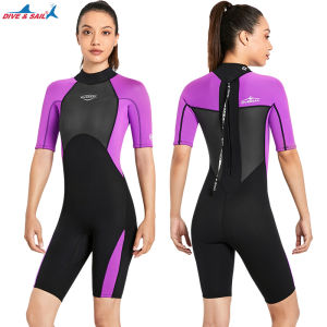 Đồ Bơi Ướt Bằng Neopren 2mm Nam Nữ Size Châu Âu XS-3XL Kiểu Ngắn Toàn Thân Dành Cho Thanh Thiếu Niên Và Người Lớn Giữ Ấm Trong Nước Lạnh