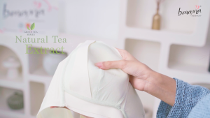 Bmama Plus Size Nursing Bra Lace Top Open Clips Easy Breastfeeding Wireless Soft & Anti-bacterial - BR7105