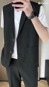 áo gile áo khoác gile nam cực chất phong cách hàn quốc siêu ngầu phong độ và cá tính chất vải dày dặn thoáng mát - N47