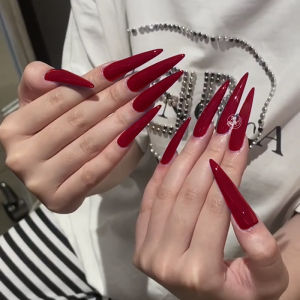 Handmade Wear Nail Long Dai Long Nail Dance Traditional Ethnic Dance Stage Long Art Manicure Customization