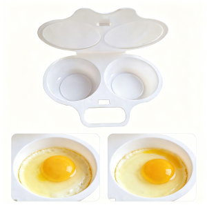 1/2pcs Food Grades Microwave Cooking Eggs Steamer Convenient Kitchen Cooking Mold Egg Poacher Kitchen Gadgets Fried Egg Tool