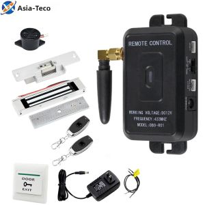 Hệ Thống Kiểm Soát Truy Cập Không Dây Thông Minh Không Cần Chìa Khóa Điều Khiển Từ Xa 433 MHz Bộ Mở Cửa Điều Khiển Từ Xa Khóa Điện Tử Bộ Mở Khóa Cửa Ra Vào Với Các Chế Độ Tạm Thời/chốt/chuyển Đổi