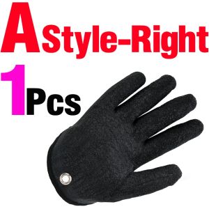 MNFT 1Pcs Fisherman Professional Catch Fish Gloves Cut&Puncture Resistant with Magnetic Hooks Hunting Glove