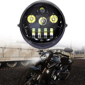 Motorcycle Headlamp For Vrod Led Halo Headlights DRL For Harley 02-16 V Rod Vrsc Vrsca Vrod Vrscdx Led Headlight