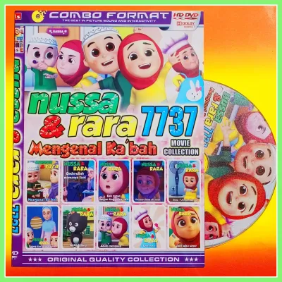 Kaset DVD Film Kartun Anak: NUSSA & RARA 7737 Volume Terbaru Nusa & Rara.