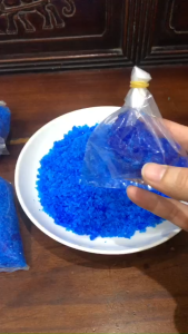 Đồng Sunfat CuSO4.5H2O - phèn xanh dạng cục nguyên chất xử lý rêu tảo hồ bơi khử khuẩn