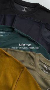 Common Goods Short Sleeve AIRYtech Oversize T-Shirts - Cloudy Grey