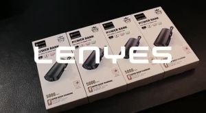 LENYES PX023 5000mAh Mini Powerbank Convenient to carry Type-C IOS Digital Display 2 Conector Options With Stand Of Power Bank power bank/powerbank/mini powerbank/mini powerbank type c/ mini power bank/mini powerbank original/portable power bank