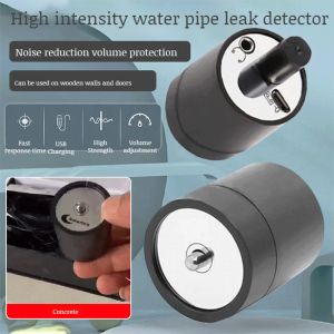 Leakage Point Detector Water Pipe Water Mains Pipe Detection Leak Detector Water Leakage Instrument High Precision Professional Housing水管道探测测漏仪