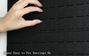 Tempat Penyimpanan Aksesoris Dinding Anting Kalung Cincin Storage Bag Aksesoris Display Hanger