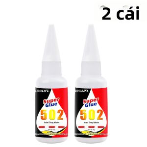 LOOLIFL | Mini 502 Siêu Keo Nhanh Khô Liên Kết Mạnh Mẽ Chất Lỏng Dính Keo Di Động Cho Trang Sức Nhựa Kính Sửa Chữa Vật Dụng Hàng Ngày