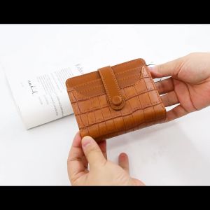 JSM - R803 Dompet Wanita Dompet Kulit Dompet Kartu Wanita Motif Croco