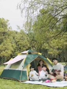 เต้นท์แคมปิ้ง เต้นท์ 2 คน เต้นท์นอน 3-4 คน เต็นท์สนาม เต็นท์เดินป่า กับ เครื่องสำอาง น้ำห เต้นสนามกันฝน