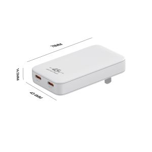 45W/30W/25W/20W GaN Charger PD3.0 PPS QC3.0 USB C Fast Charger For iPhone 17 16 15 ProMax Samsung S25 iPad Air