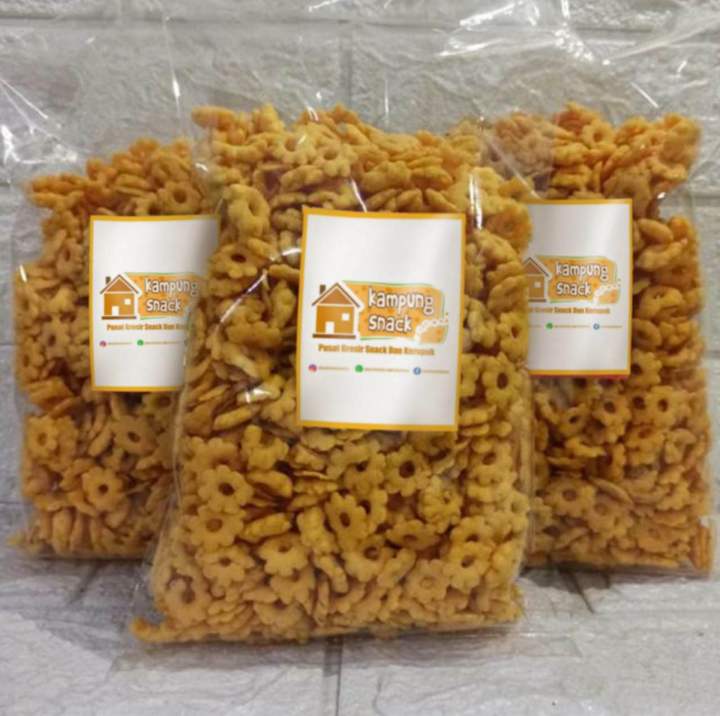 Snack ribut kembang 500 gram | Lazada Indonesia