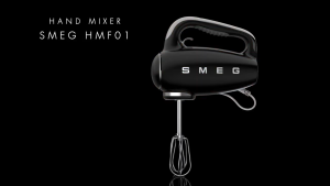(Smeg) เครื่องผสมอาหารมือถือ สีดำ รุ่น HMF01BLEU