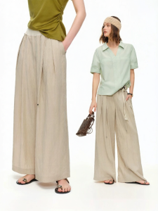 DUSHU | Breathable Loose-fitting Wide Leg Casual Pants