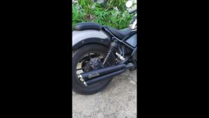 Knalpot Full System Honda Rebel Cmx 500cc SMOKE MUFFLER
