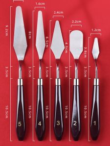 Gouache Palette Knife Scraper Acrylic Painting Shovel Flush Pick Knife Art Supplies Special Range Hood Frictioning