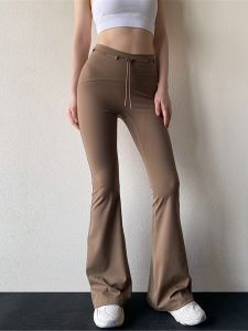 OzalCtree Adjustable Yoga Pants Fashion Fitness GYM Loose Dance Sports Wide-leg Trousers Quick Dry Outdoor Running