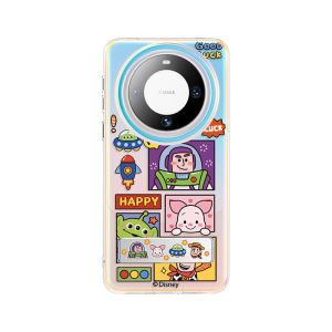 Huawei Mate60 pro Phone Case with Hidden Stand Folding Full Cover Anti-Fall Womens Model New Por Creative High-End Feelings