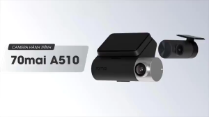 Camera Hành Trình 70mai A510 3K Sony Quốc Tế Có Tiếng Việt Cảnh Báo Va Chạm Lệch Làn GPS Báo Tốc Độ