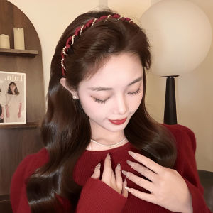Womens Wave Hairband 2025 New Daily Outdoor High Forehead Special for Washing Face Elegance Hair Clip Headwear Accessories