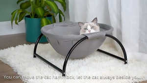 Pet Hammock Cat Dog Hanging Basket Round Bed