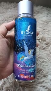 BODYMIST PERFUME KONOHA ISLAND BAU VIOLET MUSKY POWDERY FLORAL WANGI BYDHIA ORIGINAL HQ KANOHA