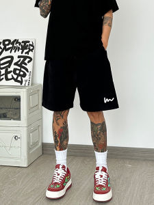 Quần Short Nam WASSUP American Casual Mùa Hè 2025 Quần Thể Thao Rộng Rãi Quần Dài Năm Điểm Thường Ngày Cho Cặp Đôi