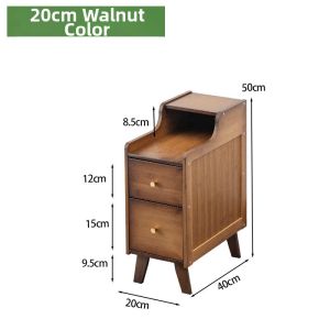 MOLORE | Modern Minimalist Nightstand Small Storage Shelf