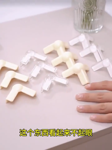 16Pcs Baby Safety Table Corner Protector Transparent Anti-Collision Angle Protection Corner Guard Kids Proofing Table Edge Silicone Protector Cover