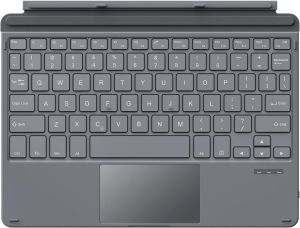 MoKo Type Cover Fit Microsoft Surface Go 4 2023 / Go 3 2021 / Go 2 2020 / Go 2018 Wireless Bluetooth Tablet Computer Keyboard with Micro-USB Charging Cable and Built-in Rechargeable Battery