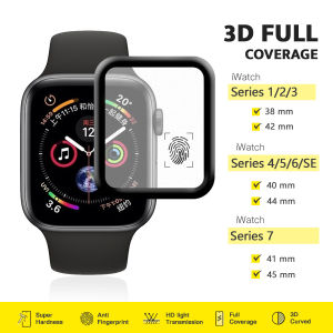 กระจกนิรภัย For Apple Watch Series 8 49mm Series 7 41mm 45mm Series 6 /SE /5 /4 40mm 44mm ฟิล์มกระจกนิรภัย For Apple Watch 3 2 1 38mm 42mm