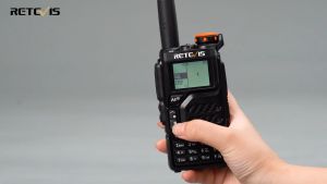 Retevis RA79 HAM Radio HT Dual Band UHF/VHF 5W USB Type-C Charging