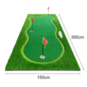 GP | Indoor Outdoor Putting Practice Golf Green Simulator Home Office Set