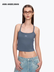 ANN ANDELMAN | Unique Design Slim Fit Aesthetic Short Cross Strap Vest Women