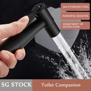 SG STOCK☛Bidet Spray Gun 304 Stainless Steel Toilet Spray Bidet Handheld Diaper Bidet Shower