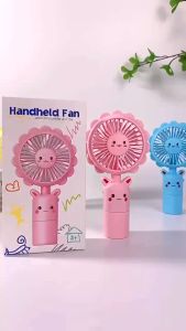 Electric Fan SunFlower portable handheld mini fan USB charging portable hand fan desktop fan with battery