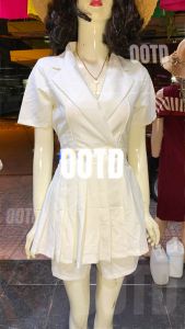 Set bộ giả vest trắng tinh khôi thanh lịch