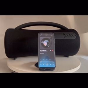 ลำโพงไร้สาย Bluetooth 5.4 ( 40W.) แบบพกพา ลำโพงบลูทูธเบสหนัก พกพาสะดวก ใช้งานได้นานถึง 10 hours. by. Qkong