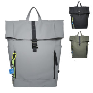Plain Color Expandable Men Backpack Women Bagpack Beg Galas Lelaki Beg Rancel Perempuan 背包男女 双肩包男女 6698