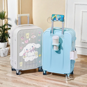 2025 New 18 Inch Travel Suitcase Durable Luggage ABS PC Material for Students And Travelers Password Lock Carry-On Suitcase