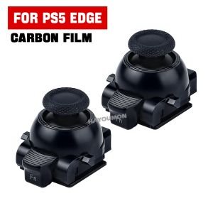 Carbon Film Analog Joystick Replacement Stick Module For PS5 Edge Controller Thumb Stick Repair Spare Parts 1PCS 2PCS
