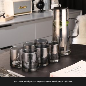 CRISTALGLASS | Luxurious Nordic Style Glass Cup Set